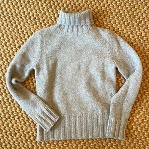 Kors gray chunky turtleneck sweater